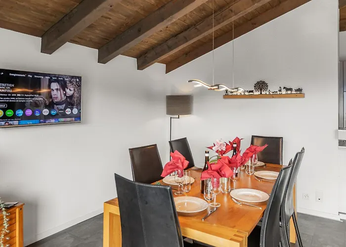 6 Pers, Grand Renove Avec Balcon, Vue & Parking * Кран-Монтана